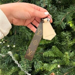 Louis Vuitton Monogram and Vachetta Key Holder